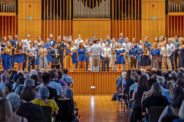 Jazzchor der Uni Bonn | © Christian Hrtel 
