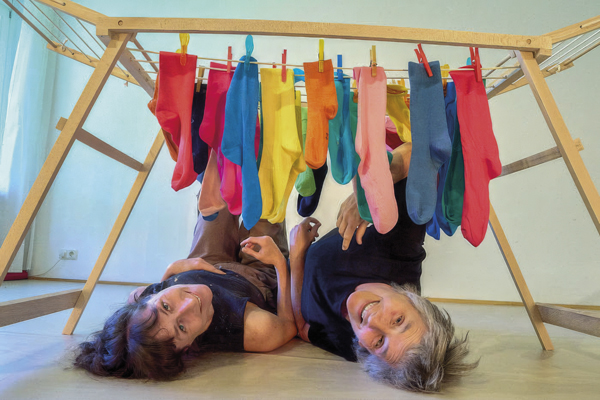 Arme Socke, dicke Decke | © Brigitte Lerho 