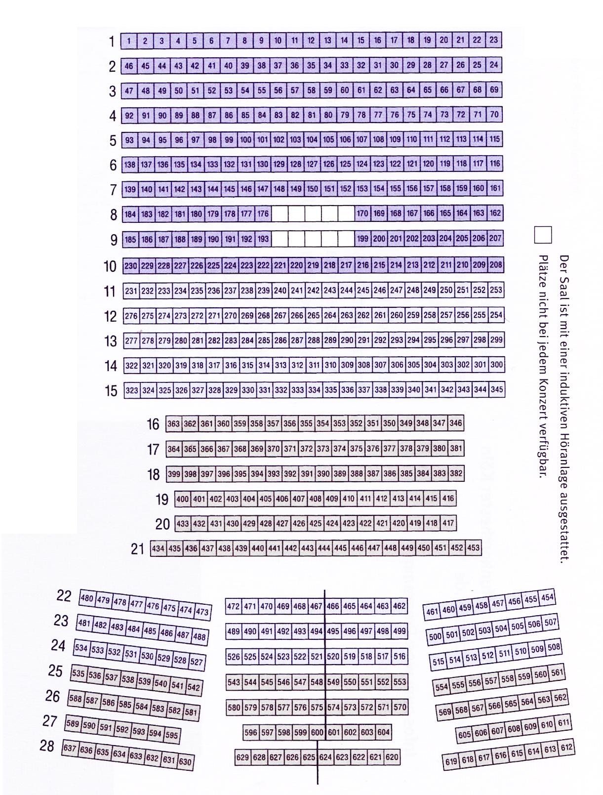 Grosser Sendesaal des WDR | Copyright: WDR