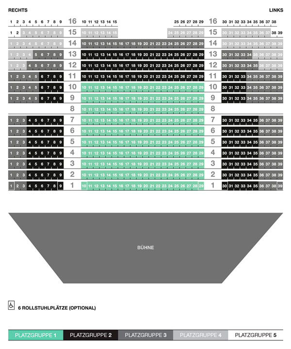 Sitzplan Depot1 | Copyright: Schauspielhaus Köln