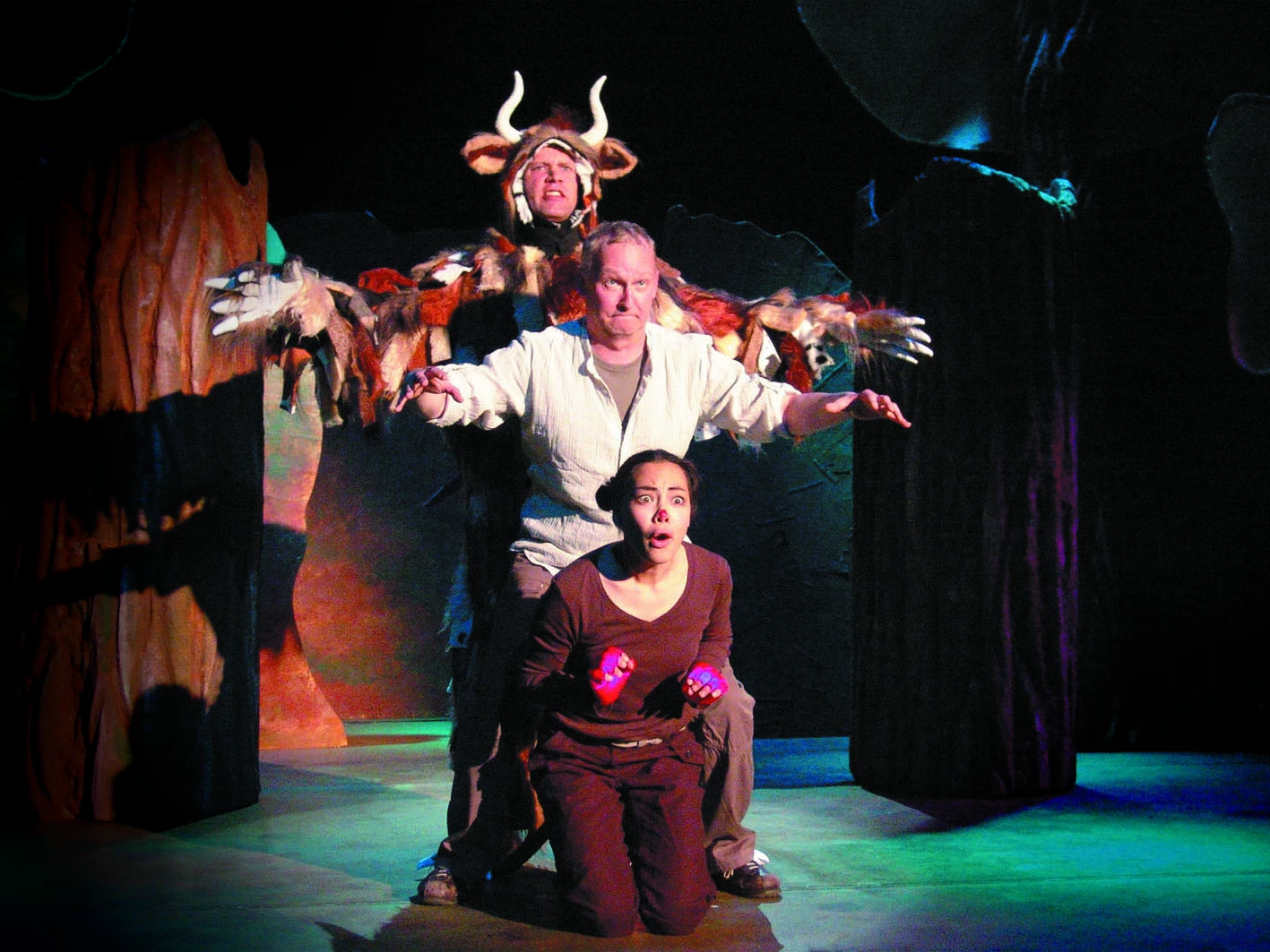 Der Grüffelo | © J. Zumbusch/Junges Theater Bonn