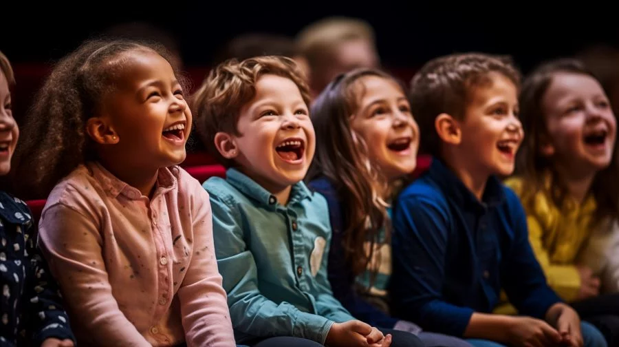 Lachende Kinder im Publikum| Copyright: AdobeStock