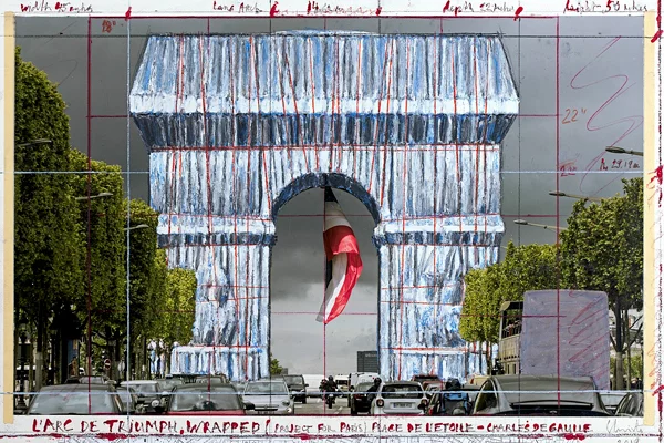 Christo und Jeanne-Claude | Kunstpalast Düsseldorf | © Wolfgang Volz