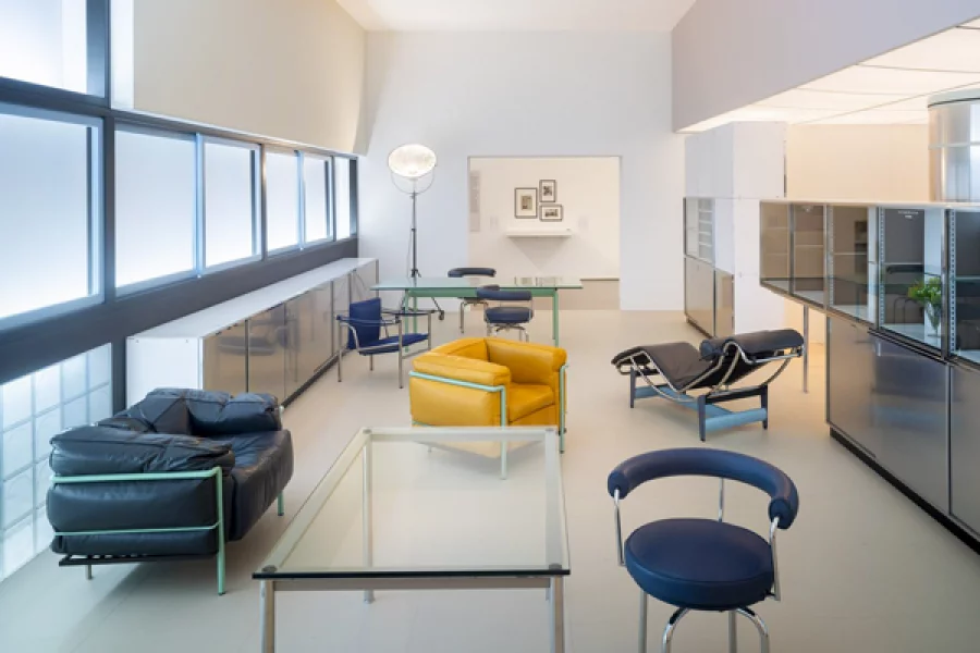 Charlotte Perriand / Die Kunst des Wohnens | Copyright: Kaiser Wilhelm Museum | Rose