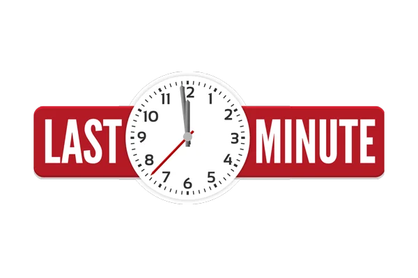 Last Minute | © gemeinfrei
