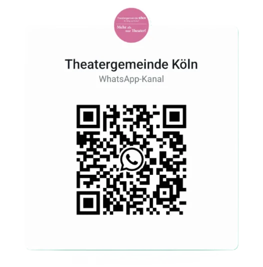 QR-Code WhatsApp-Kanal | © Theatergemeinde Köln