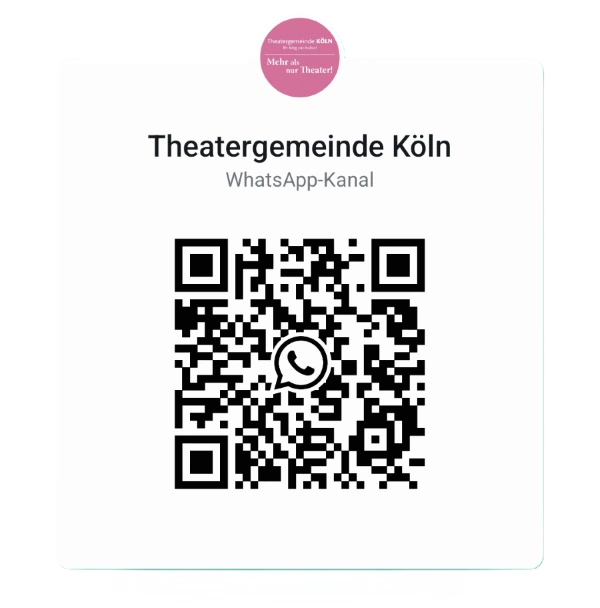 QR-Code WhatsApp-Kanal | © Theatergemeinde Köln