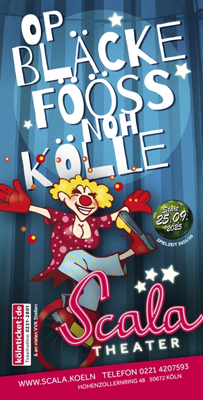 Op Bläcke Fööss noh Kölle | © Scala Theater Entenproduktion GmbH