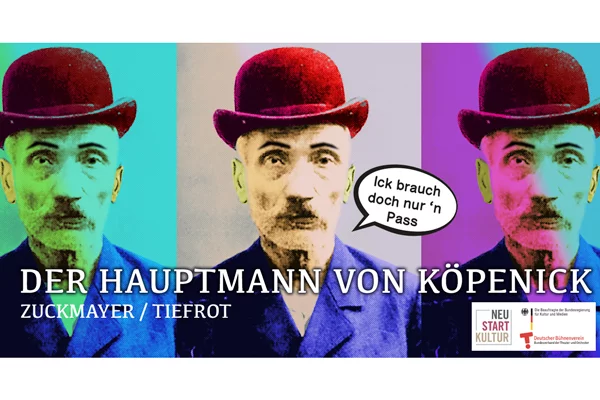 Der Hauptmann von Köpenick | © Theater Tiefrot
