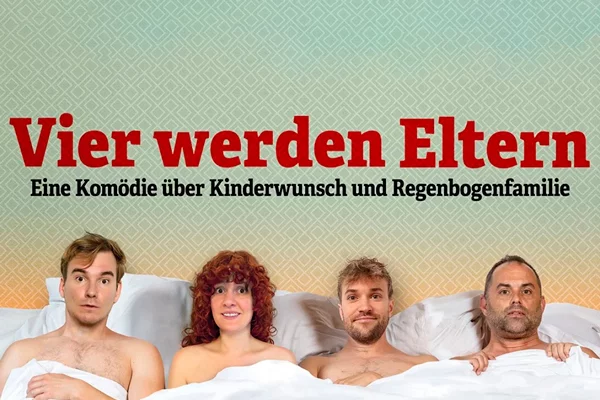 Vier werden Eltern | © Volksbühne am Rudolfplatz