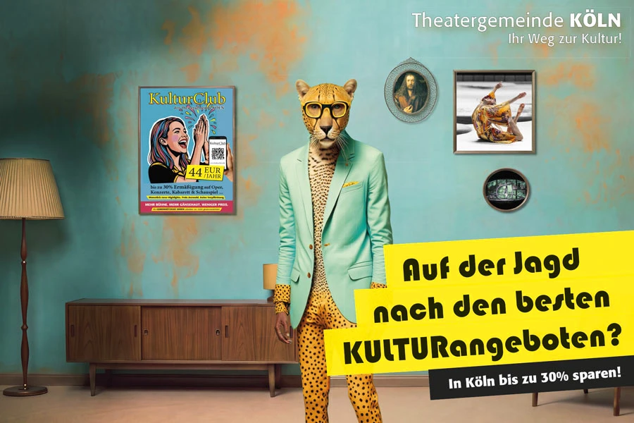 Auf der Jagd nach den besten Kulturangeboten | © Theatergemeinde Köln