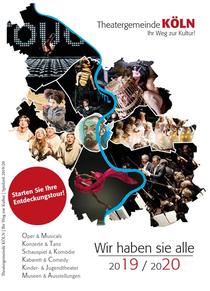 Hauptprospekt 2019 | 2020 | © Theatergemeinde Köln