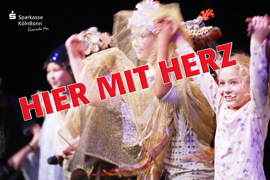 Hier mit Herz - Das Crowdfunding-Projet zum Festival | © Theatergemeinde Köln
