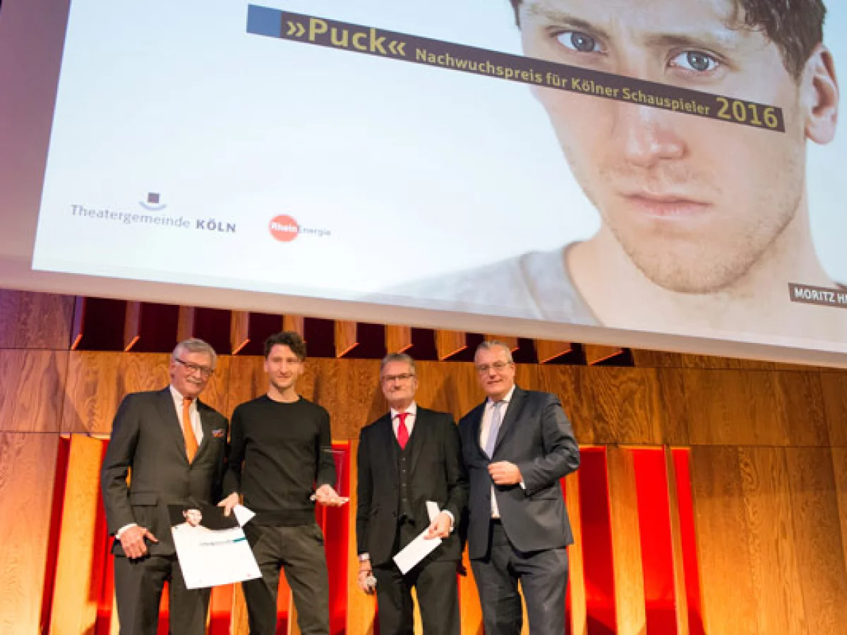 "puck 2016" Nachwuchspreis für junge Schauspielerinnen oder Schauspieler | © Janet Sinica