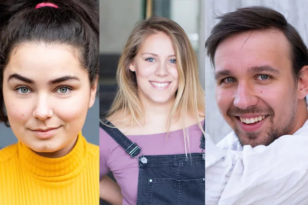 v.l. Kaja Hansen, Lena Klöber, Luis Volkner | © Theatergemeinde Köln